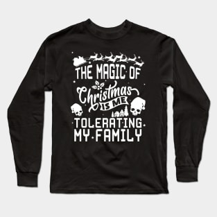 the magic of christmas Long Sleeve T-Shirt